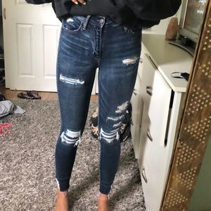 Dark wash jeans